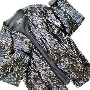 True Vintage Disco Dot 1970’s Mister Jay Sequin Blazer Jacket